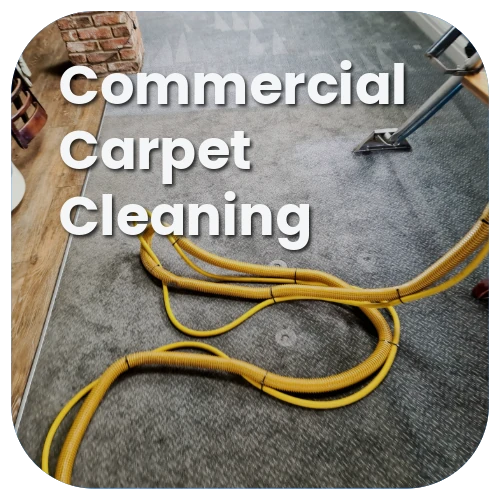 Commercial carpet cleaning service by iClean 24/7 in business premises